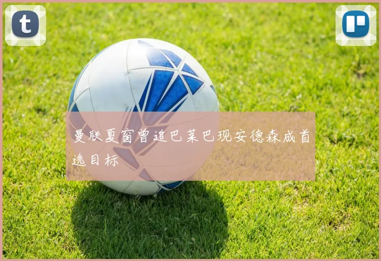 曼联夏窗曾追巴莱巴现安德森成首选目标